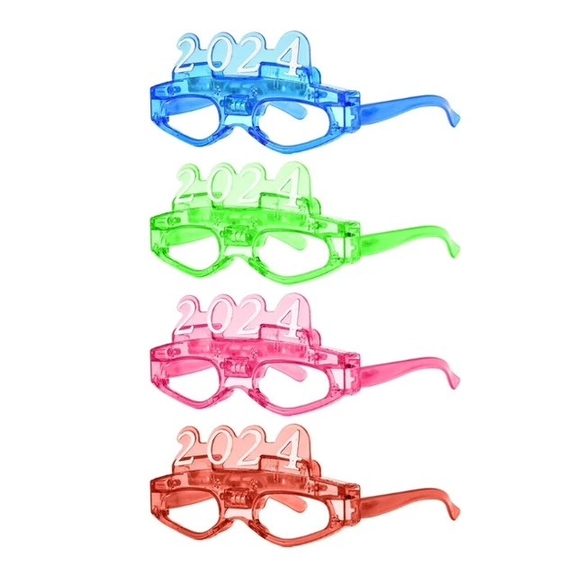 Occhiali Led Neon Occhiali Lampeggianti Party Occhiali Leggeri Luminosi Uomo Donna