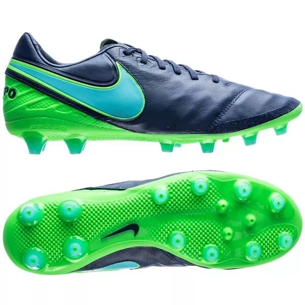 Nike TIEMPO LEGACY II AG-PRO Gr.41 Herren Leder Fußballschuhe UVP:120€(GMS 3180)