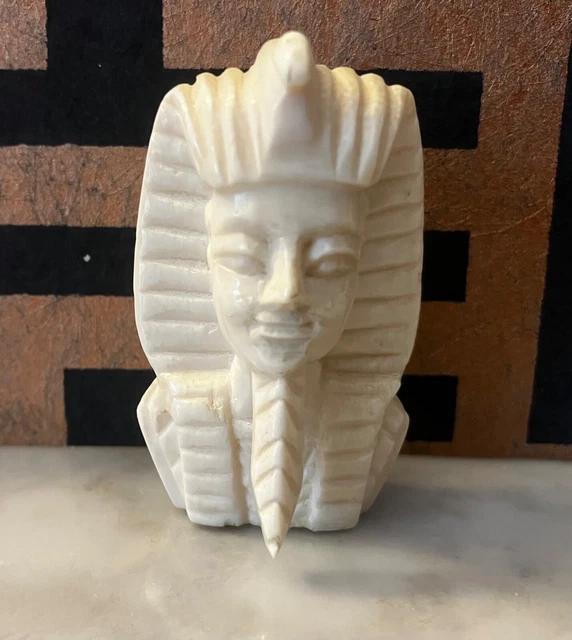 Statuette Pharaon Toutankhamon En Résine Dorée - Hauteur 36 Cm, Figurine égyptienne Décorative Neuve
