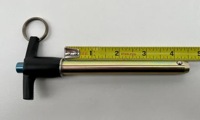Carr Lane CL-8-BLPT-4.00 Ball Lock Pin 1/2" x 4" T-Handle Quick Release