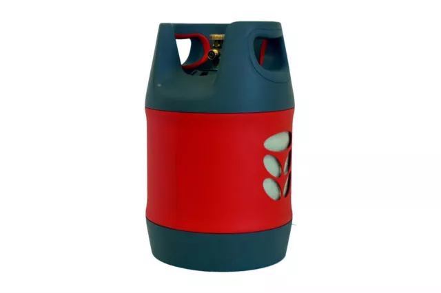 CAMPKO Komposit Gasflasche LPG Tankflasche 18,2L wiederbefüllbar 80% Füllstop