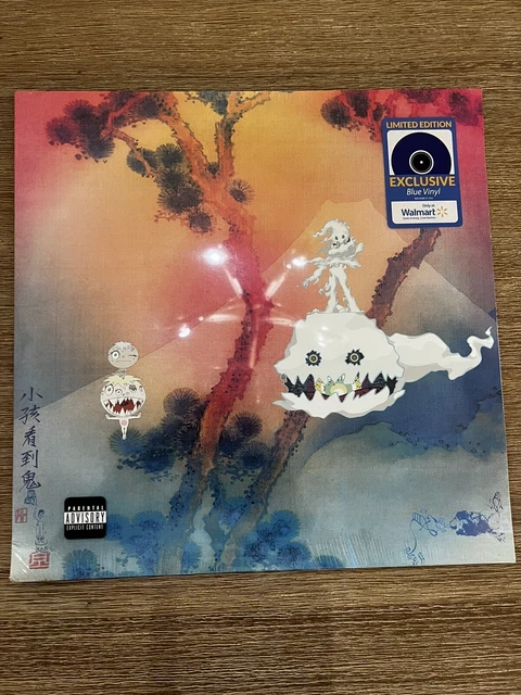 Kids See Ghosts by Kids See Ghosts (Walmart Exclusive Blue Vinyl, 2018)