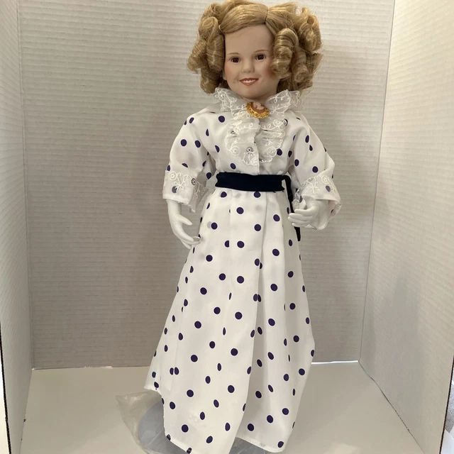 danbury mint shirley temple dolls porcelain