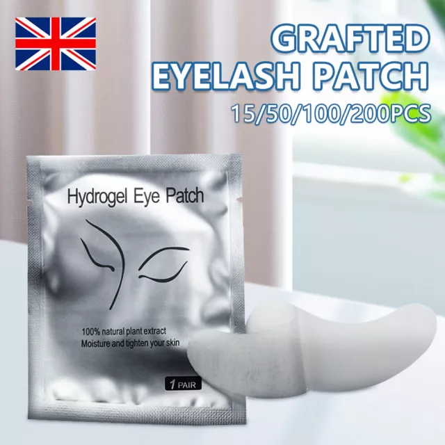 Salon Eyelash Lash Extensions Under Eye Gel Pads Lint Free Patches Make Up