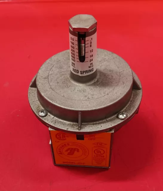 Antunes Controls 801111303 JD-2 Red Air Pressure Switch