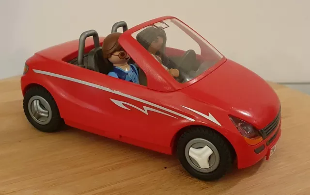 Playmobil La Voiture De Ville Avec Jeune Couple  - 2 Adultes - Vehicule Detente 4