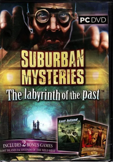 Suburban Mysteries + 2 BONUS TITLES (PC-DVD, 2013) for Windows - NEW in DVD BOX