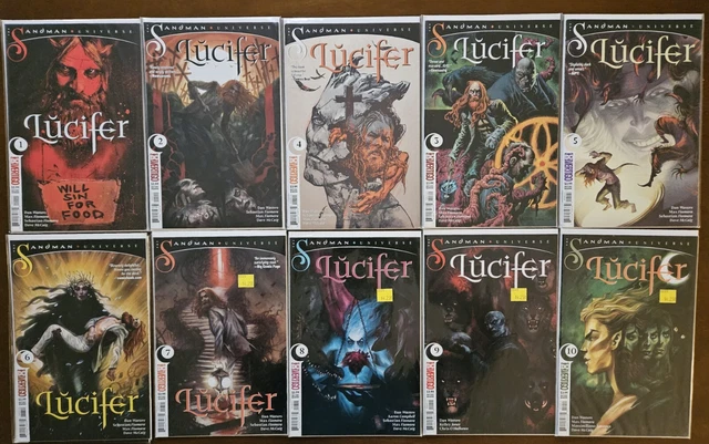 Lucifer #1-18 Complete Comic Series, Vertigo, 2018-2020, DC Black Label