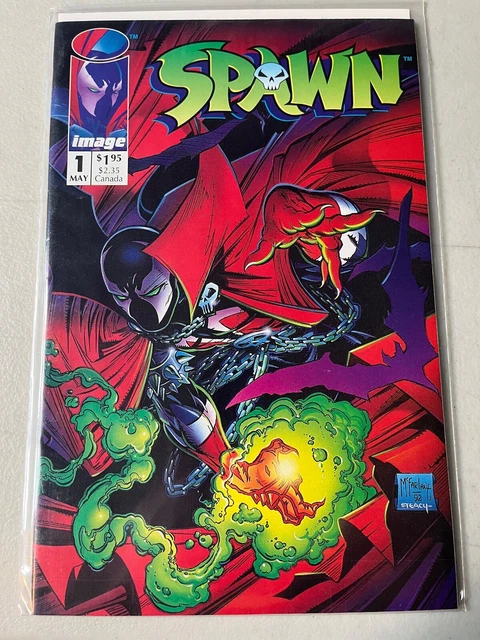 Spawn #1, May 1992 Direct Edition Todd McFarlane IMAGE COMICS