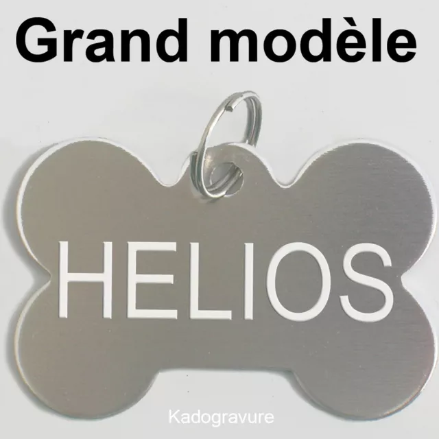 Medaille grand modèle gravee pour chien.