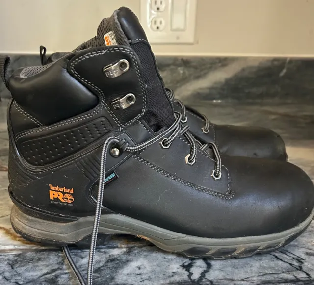 Timberland PRO. Hypercharge 6" waterproof. Composite toe work boots. 10.5W