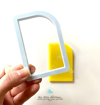 CIRCA Cornice Placca Frame Formine Per Biscotti Cookie Cutter 7/8cm Circa 