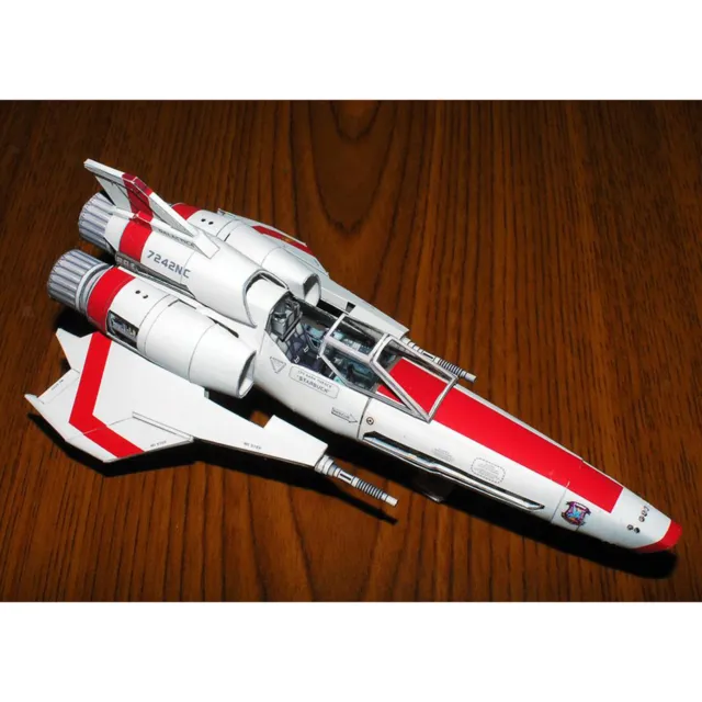 Battlestar Galactica  2  Mk II Ship Model Kit Spaceship DIY Toy Set