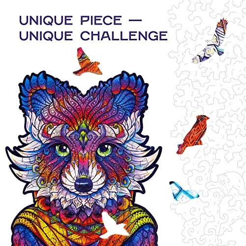 UNIDRAGON Wooden Puzzle Jigsaw, Best Gift for Adults and Children, Unique  [NEW] 2