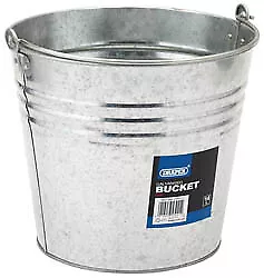Draper 53241 14 Litre Galvanised Bucket
