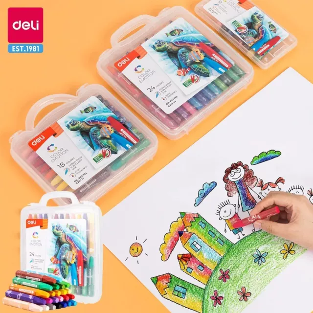 PRACTICAL OIL PASTELS Crayons Painting Drawing Pen School Stationery 48  Colors $26.09 - PicClick AU