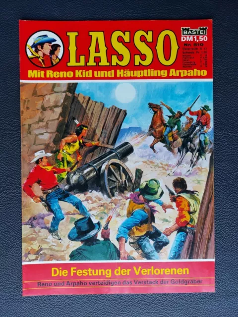 BASTEI COMICS / LASSO Nr. 510 / TOP ZUSTAND / Z1-