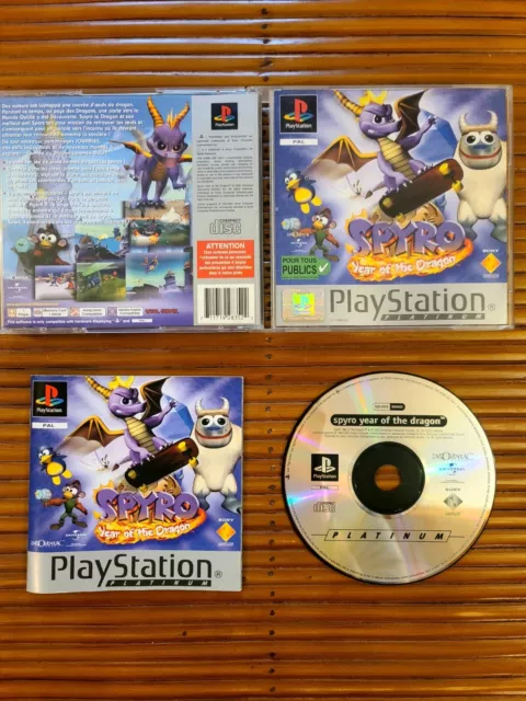 Spyro Year of the Dragon PS1 - Sony Playstation 1 - Année 2000 - Très Bon Etat