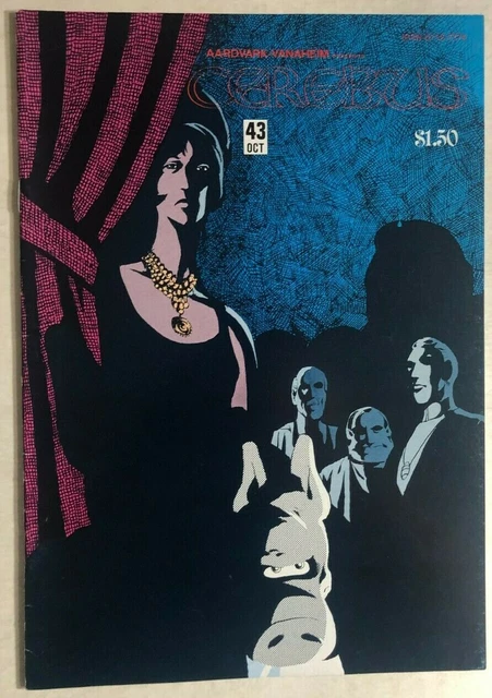 CEREBUS #43 signed by Dave Sim (1982) Aardvark-Vanaheim Comics FINE-
