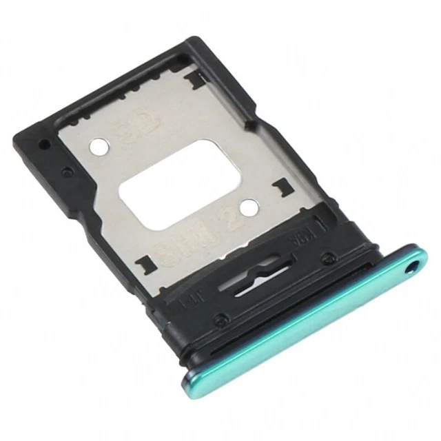 Tiroir Lecteur Carte SIM/SD Pour Xiaomi Mi 11 Lite - Vert, Câble Flexible Neuf