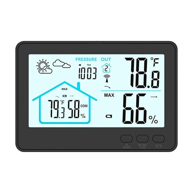 Discovery Stazione Meteo Wireless Report W30 – Termometro con Sensore Remoto Discovery Stazione Meteo Wireless Report W30 – Termometro con Sensore Remoto