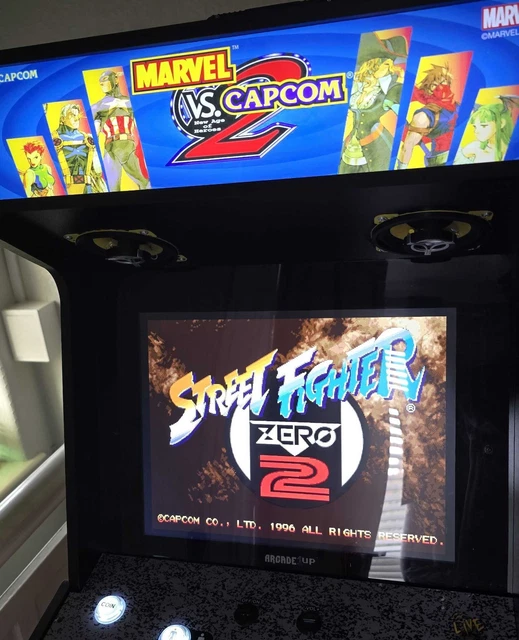 ARCADE1UP MARVEL VS Capcom 2 Machine Mod With Pi5, 4TB HDD, Sanwa ...