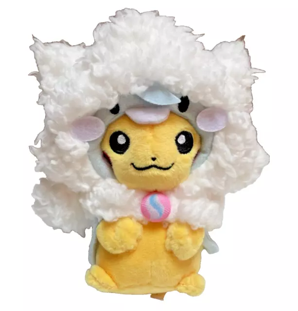 Pokemon Center 2015 Poncho Pikachu Campaign Mega Altaria Mascot Plush Keychain