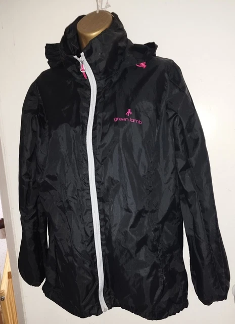 Green lamb ladies waterproof jacket hot sale