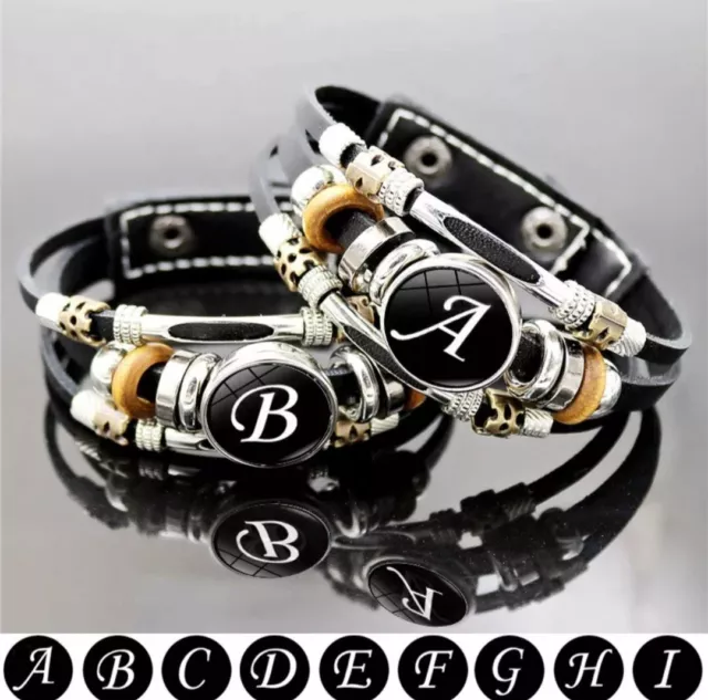 Pulsera Trenzada con Nombre para Hombre y Mujer, Brazalete de Amistad para Niños