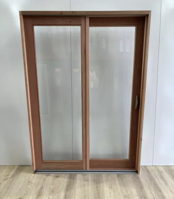 Timber Sliding Door 2100h x 1512w IN STOCK NOW (BRAND NEW) RIGHT HAND SLIDE - SG