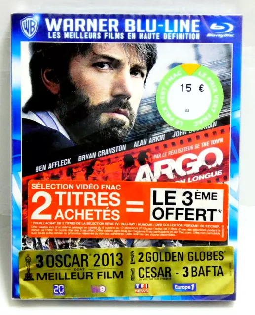 Argo Film Bluray Ben Affleck Bryan Cranston Thriller Suspence Neuf Sous Blister