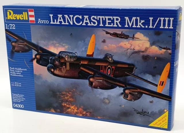 Revell 1/72 Scale Model Aircraft Kit 04300 - Avro Lancaster Mk.I/III