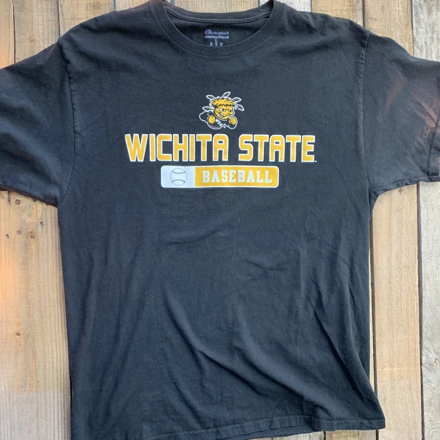 Wichita Stato Baseball Champion Marca Uomo T-Shirt Misura L
