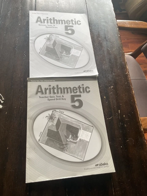 ABEKA 5TH GRADE Arithmetic 5 Teacher Quiz, Test, and Speed Drills Book ...