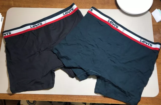 Hurley Microfiber Men's Underwear LOT of TWO boxer briefs Large MINT FREE  SHIP!