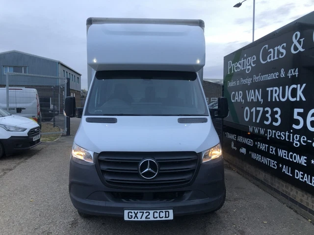 2022 72 MERCEDES Sprinter 315 Cdi 2.0 150 Bhp Lwb L3 Luton Box Tail ...