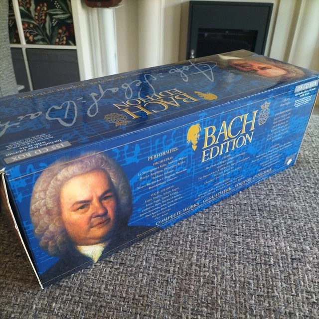 ⭐︎BACH EDITION COMPLETE Works 160 CD Box $594.17 - PicClick CA