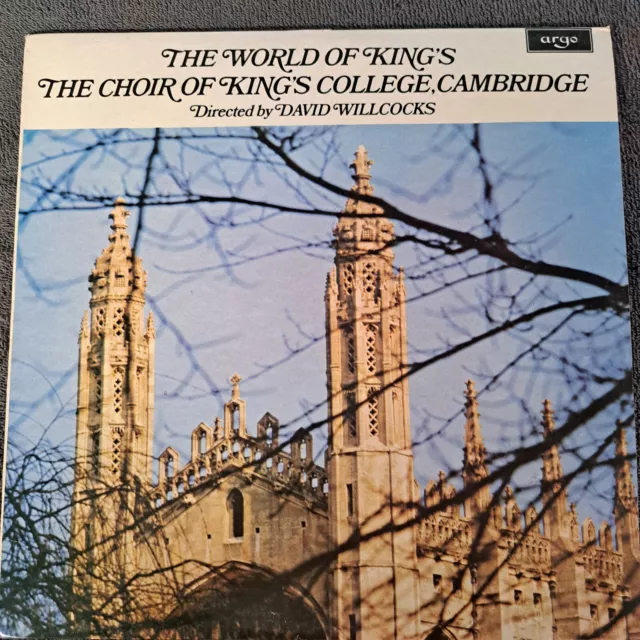 The Choir Of Kings College, Cambridge Directed By David Willcocks The World Of K