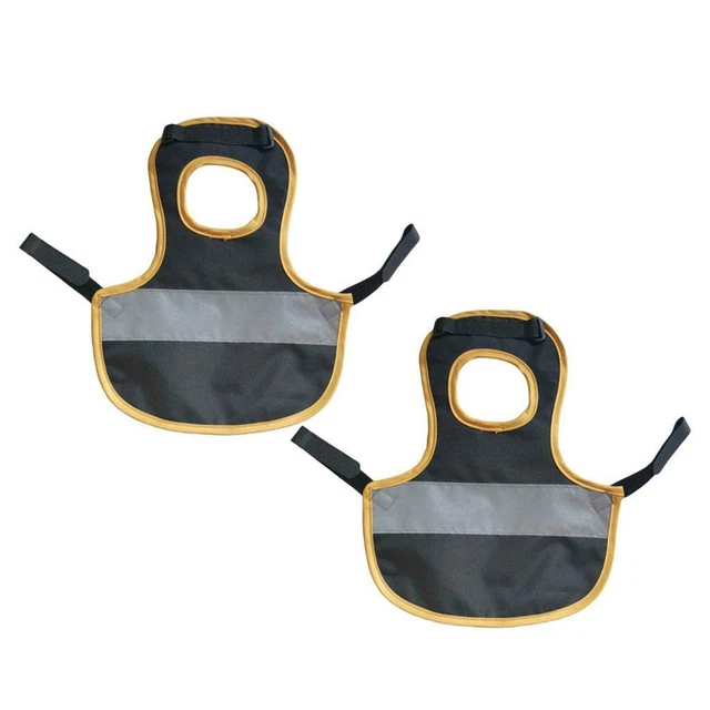 2x Hühnersattel mit verstellbaren Trägern für kleines, mittelgroßes