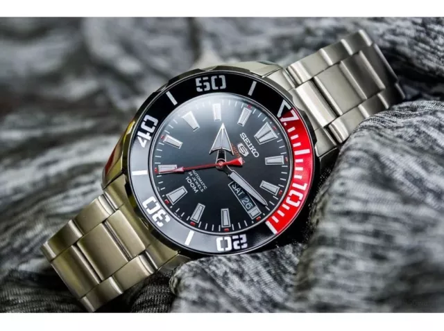 Seiko 5 Sports Stainless Steel Automatic Men's Watch SRPC57K1 UK*au