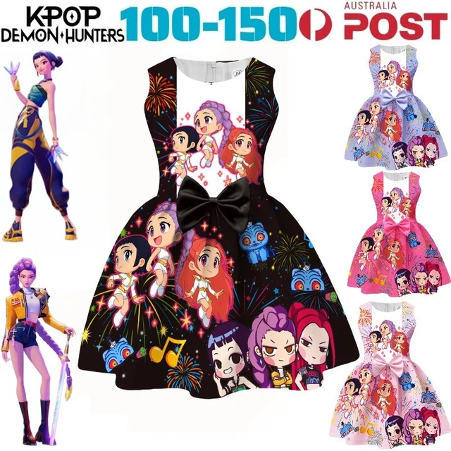 EN STOCK Rumi Mira Zoey Cosplay Perruque KPOP Chasseurs De Démons