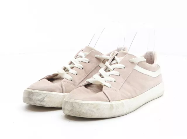 F&F Womens Pink Synthetic Trainer UK EU