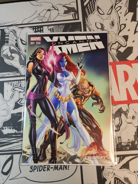 Uncanny X-Men #1 J Scott Campbell Variant Sealed,never cracked open! (2016)