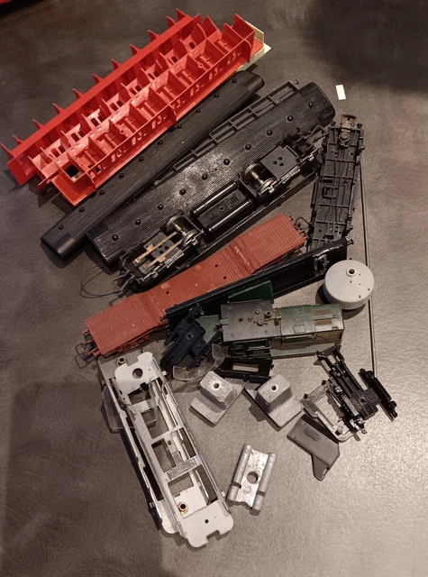50 Voitures Miniatures Échelle 1/75 Sharplace - Pour Maquettes Train HO/TT - Plastique