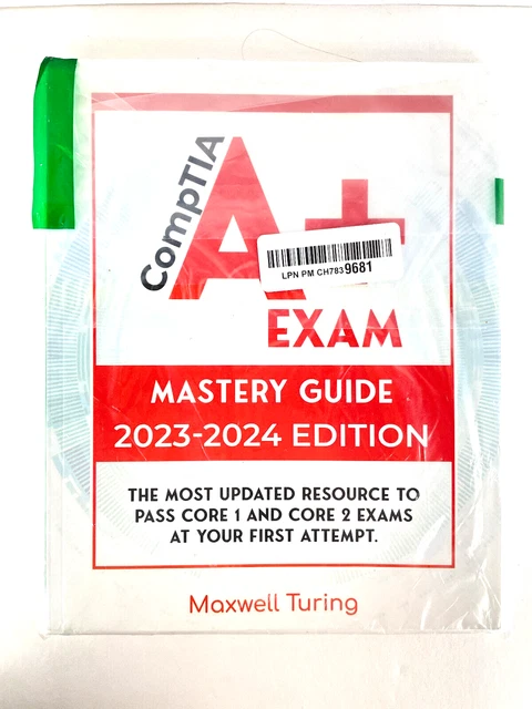 EXAMEN COMPTIA A+ - Guide de maîtrise - Édition 2023-2024 - Turing ...