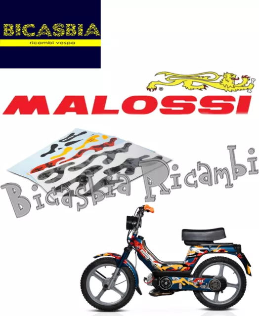 17532 - Kit Adesivi Malossi Urban Jungle 50 X 23 Cm Piaggio 50 Si