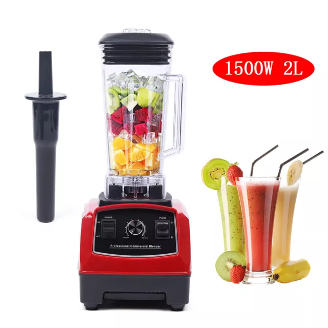Commercial Blender Countertop Blender Smoothie Maker Mixer Fruit Juicer 4300Rpm