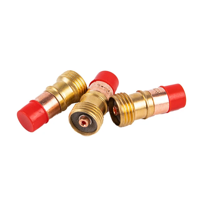 TIG 17GL Stubby Gas Lens Connector per accessori per saldatura a bruciatore SR WP-17/18/26