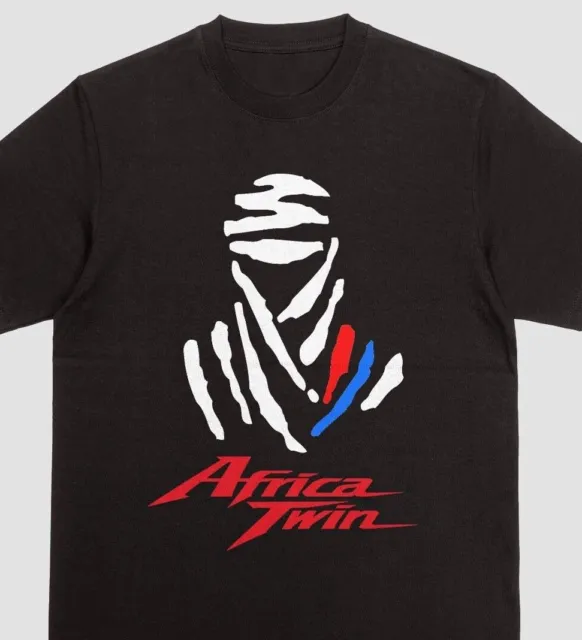 Dakar Rally Honda Africa Twin  Cotton T-Shirt S,M,L,XL Braaap ✊🏻