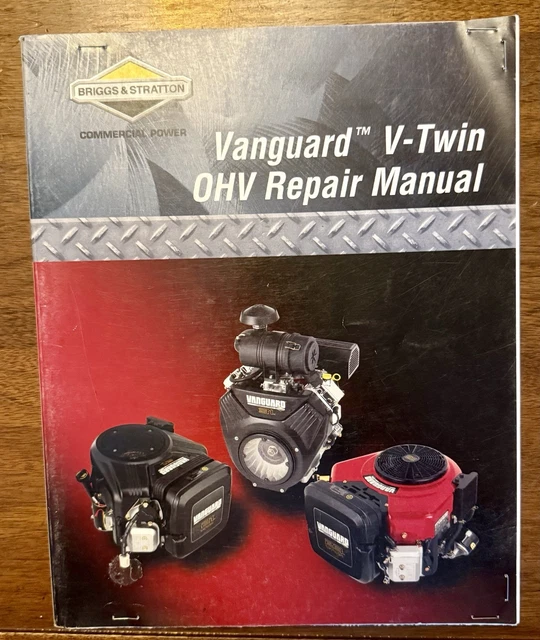 BRIGGS & STRATTON Vanguard V-Twin OHV Repair Manual £7.58 - PicClick UK